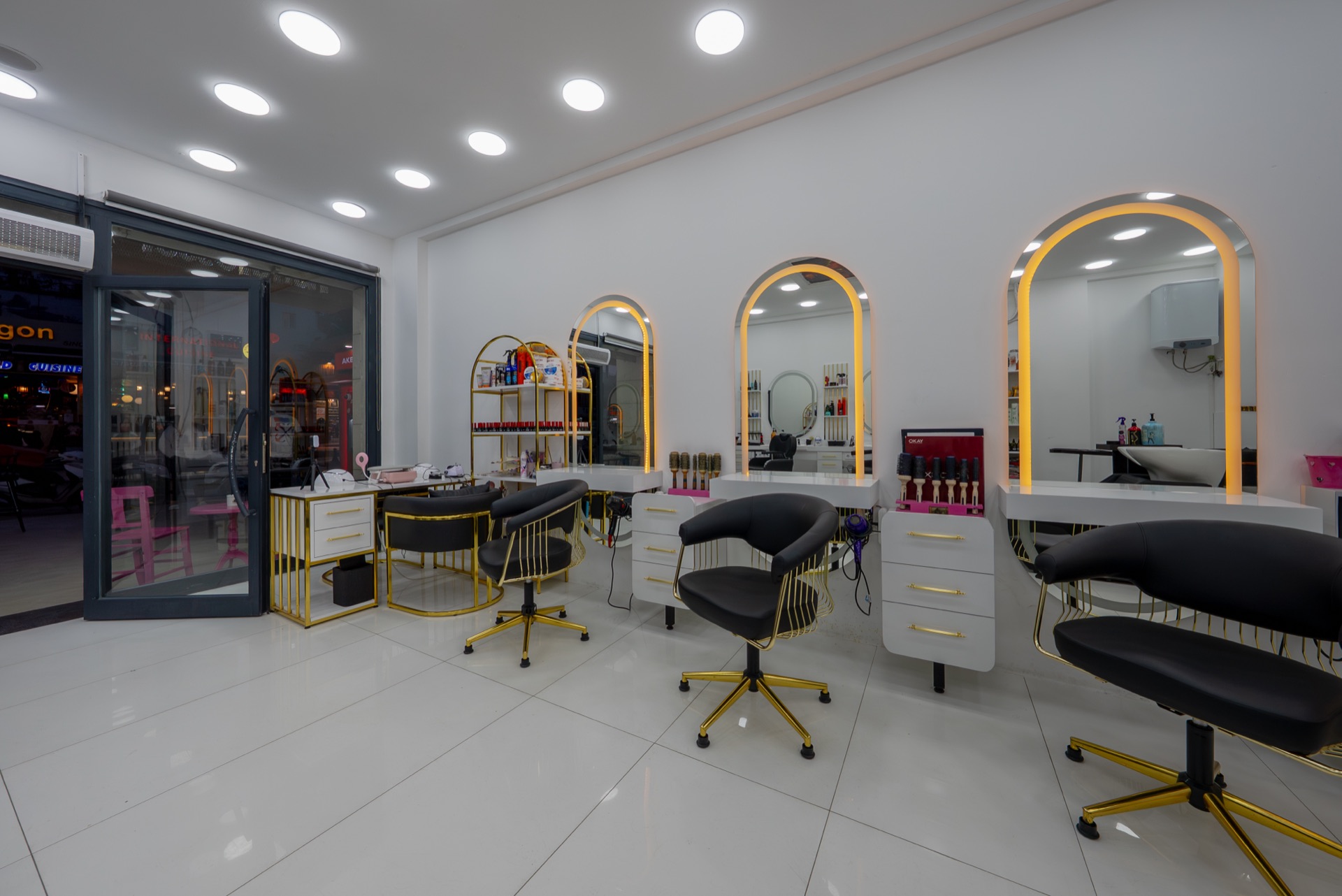 Marbling Beauty Salon kadın kuaför bölümü